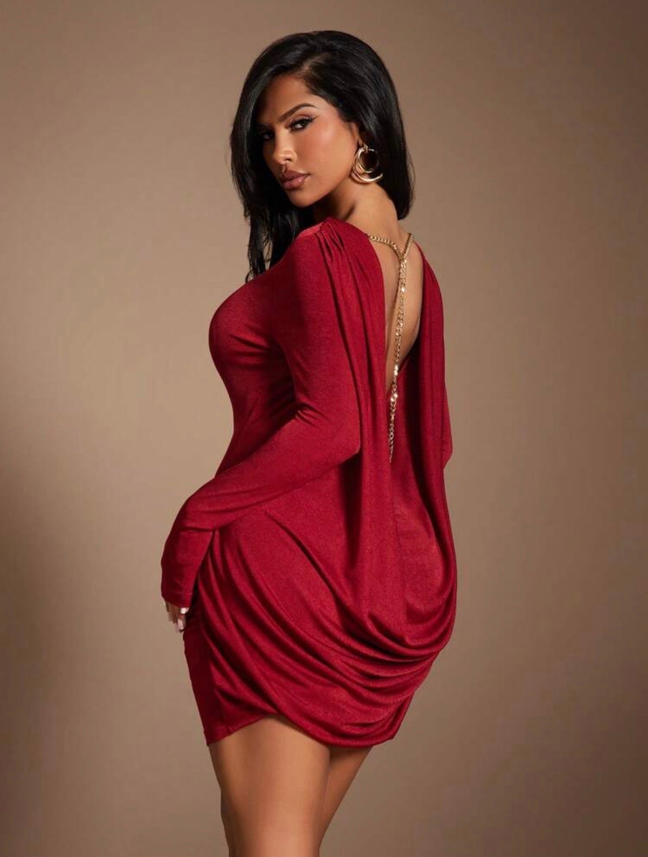 Crimson Passion Mini Dress - Chanel’s Fashion Boutique Inc.