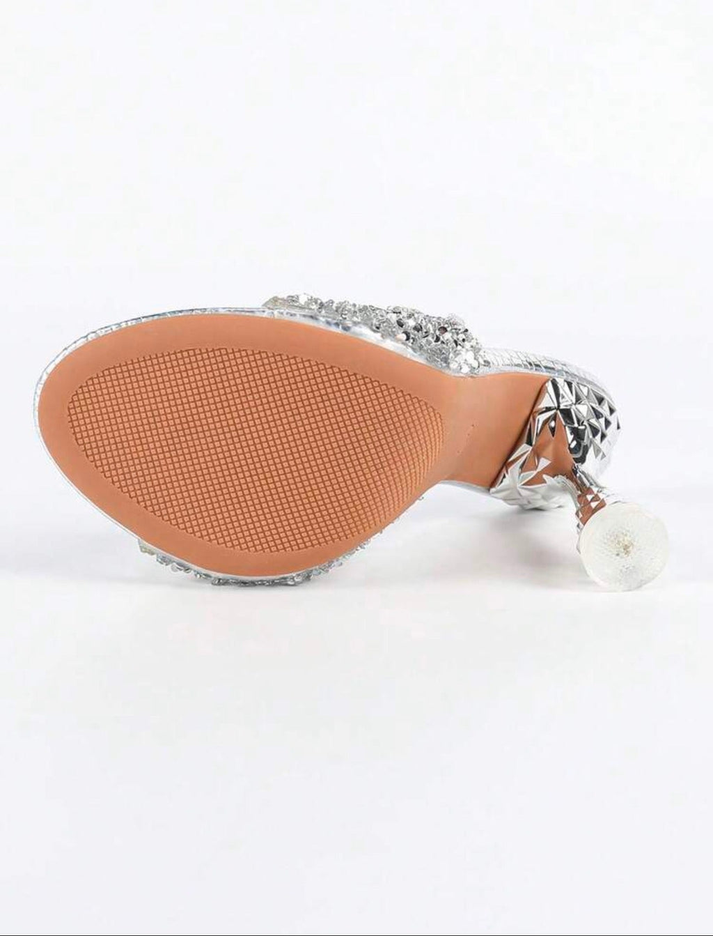 Diamanté Crystal Mule Heel - Chanel’s Fashion Boutique Inc.