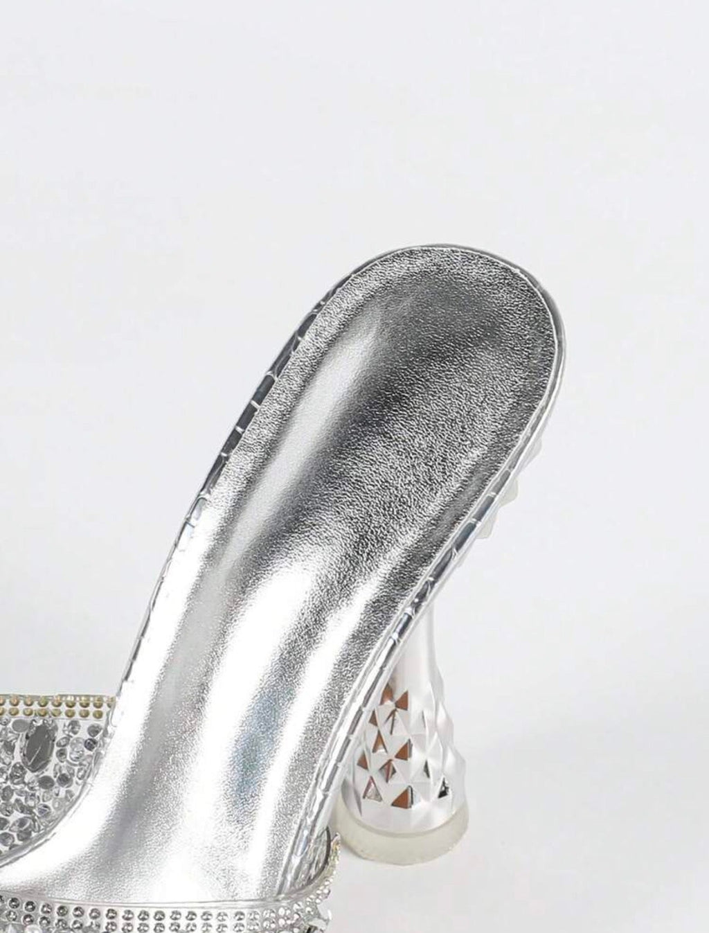 Diamanté Crystal Mule Heel - Chanel’s Fashion Boutique Inc.