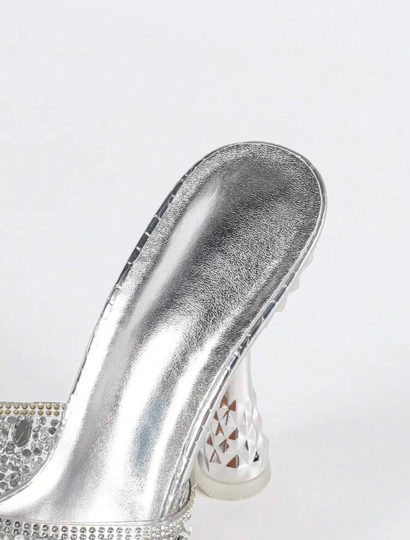 Diamanté Crystal Mule Heel - Chanel’s Fashion Boutique Inc.