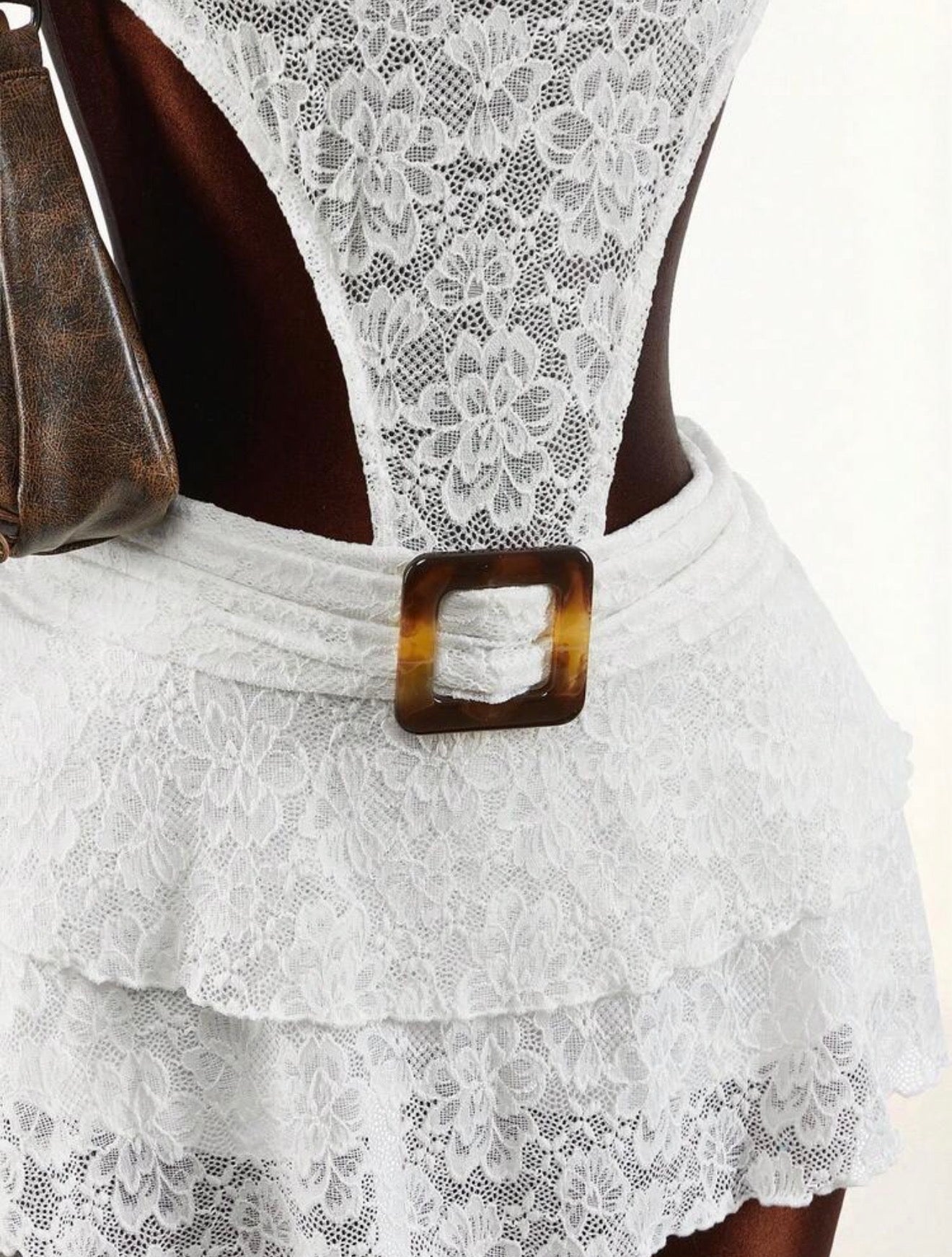 Magnolia Lace Halter & Ruffle Skirt Set - Chanel’s Fashion Boutique Inc.