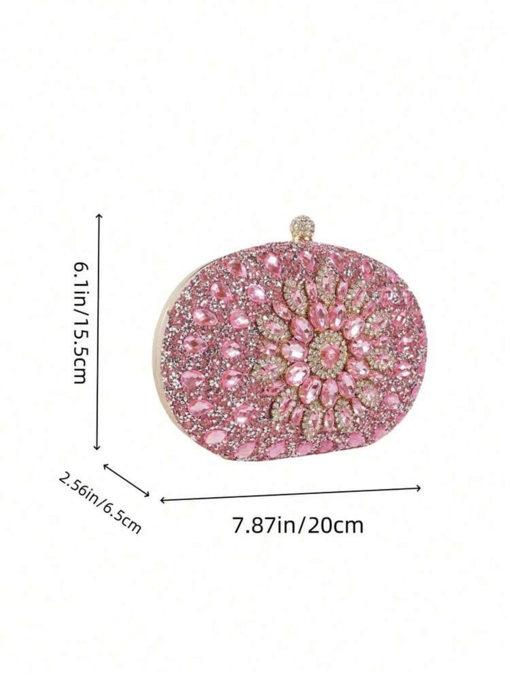MAIRLOM Rhinestone Clutch bag - Chanel’s Fashion Boutique Inc.