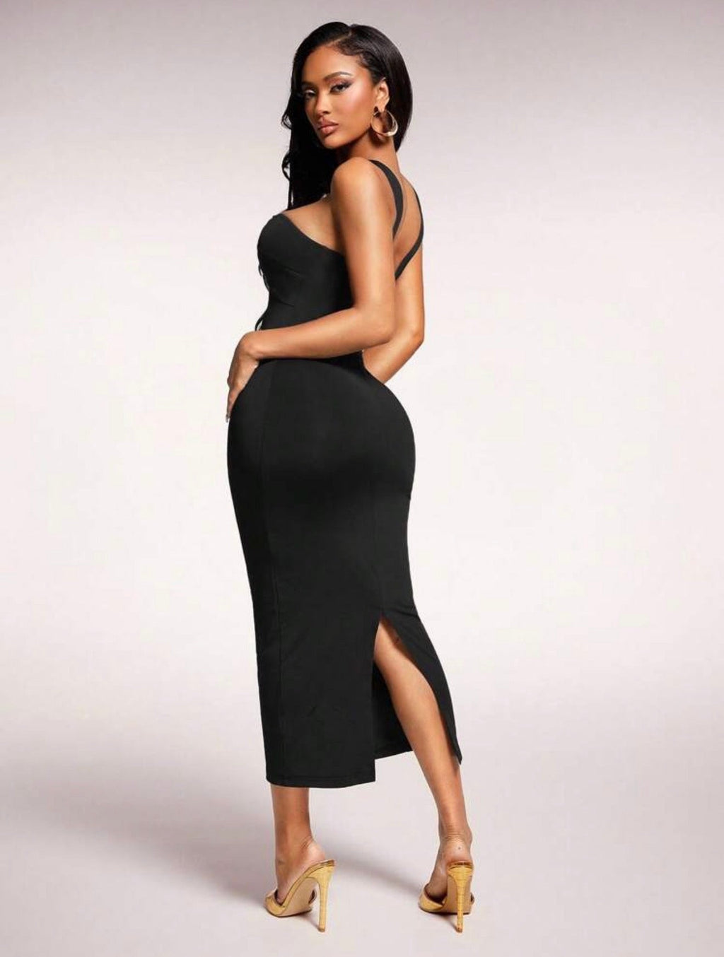 Noir Élysée Halter Gown - Chanel’s Fashion Boutique Inc.