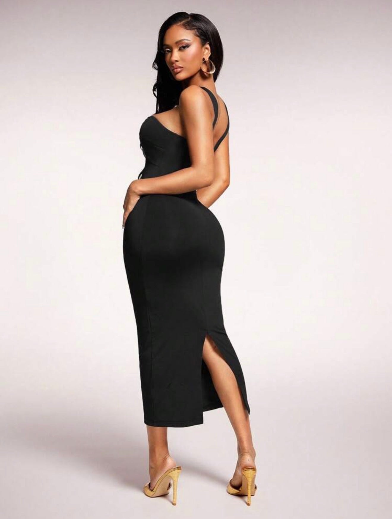 Noir Élysée Halter Gown - Chanel’s Fashion Boutique Inc.