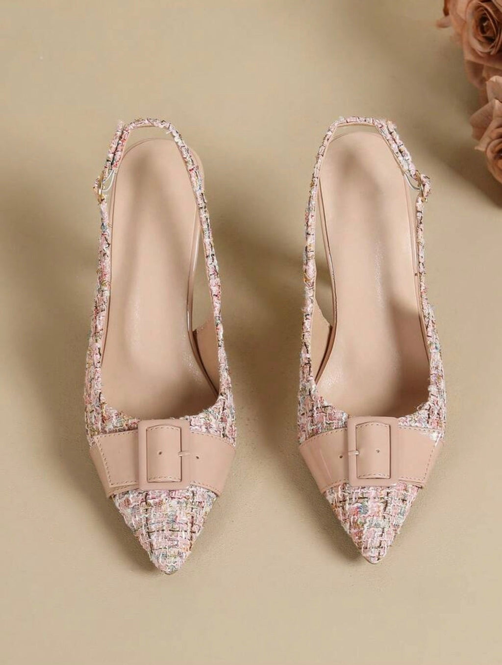 Parisienne Tweed Slingback Heel - Chanel’s Fashion Boutique Inc.