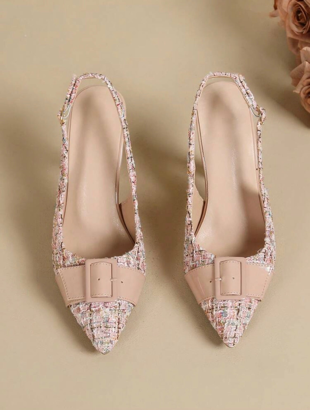 Parisienne Tweed Slingback Heel - Chanel’s Fashion Boutique Inc.