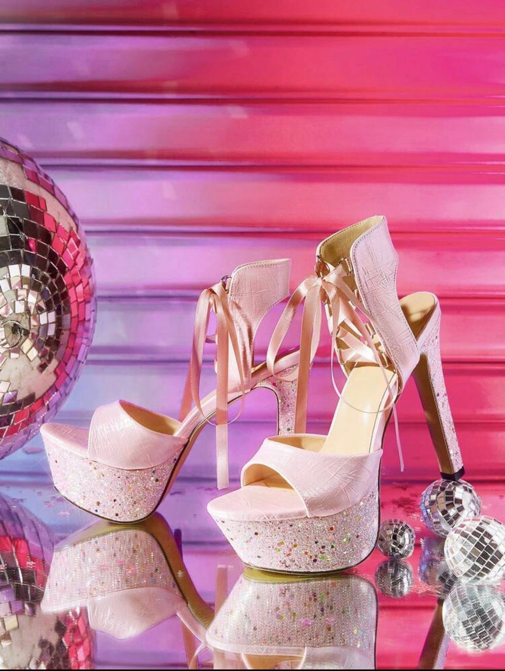 Party Pink Heels - Chanel’s Fashion Boutique Inc.