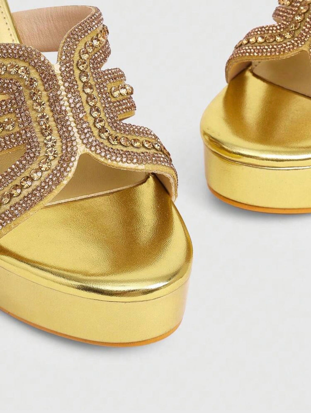 Sexy Gold Heels - Chanel’s Fashion Boutique Inc.