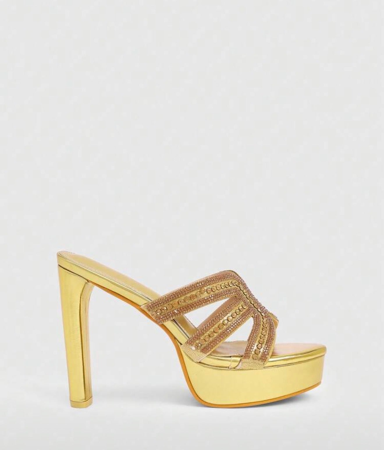 Sexy Gold Heels - Chanel’s Fashion Boutique Inc.